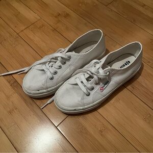 Superga Classic White Sneakers